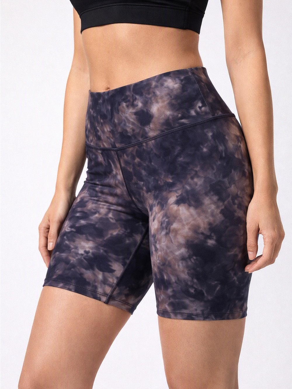 Lululemon Align High-Rise Biker Short 8" Diamond Dye Graphite Size 8